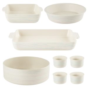 Pyrex® 8-Piece Ceramic Bakeware Set
